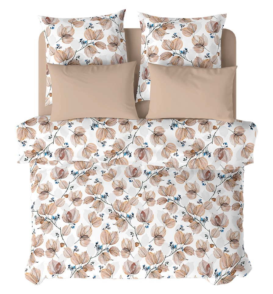 Комплект постельного белья Волшебная ночь Elegant Autumn перкаль евро