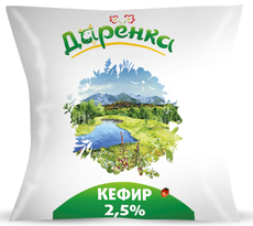 Кефир Первый вкус 2.5%, 500мл