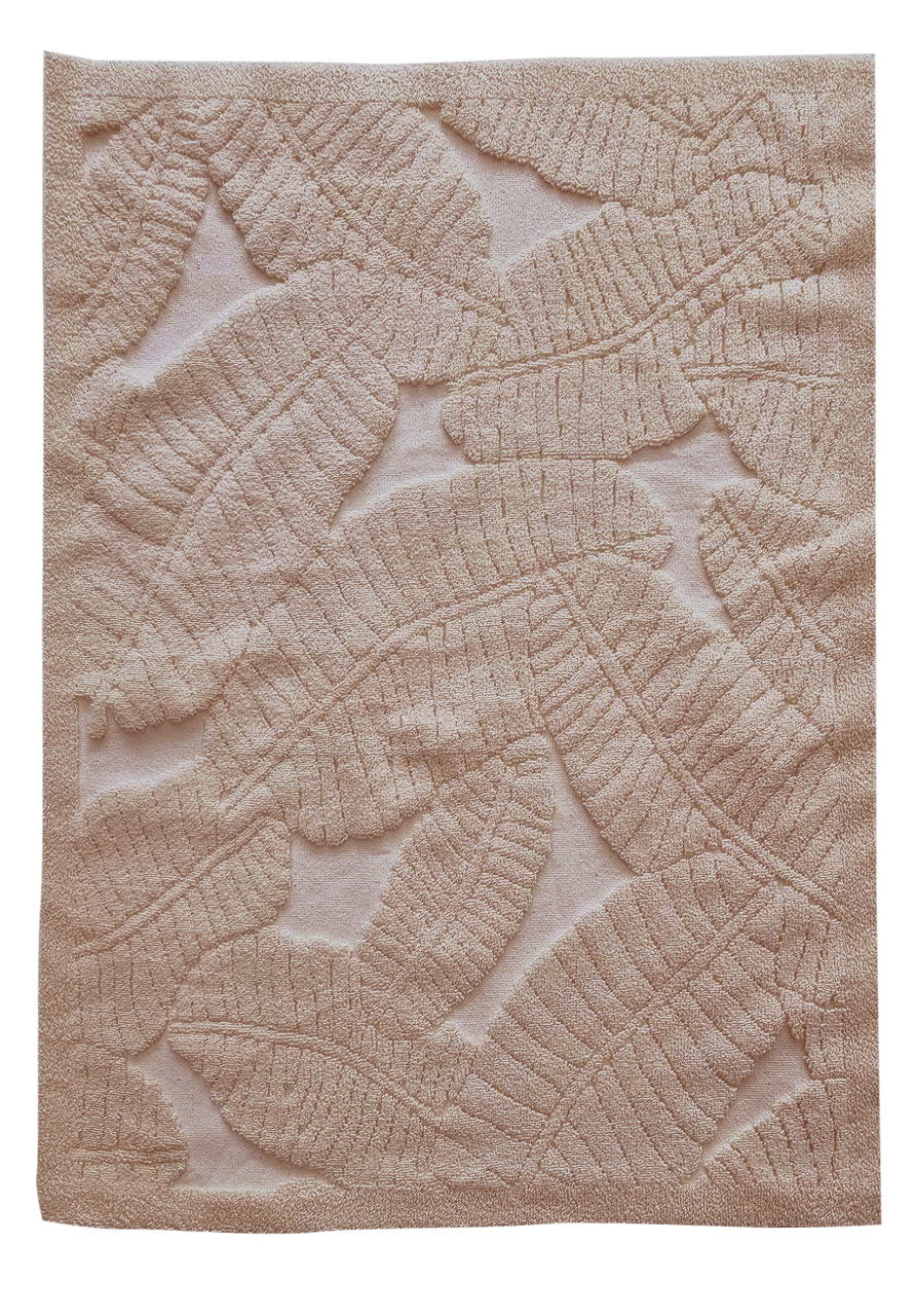 Полотенце для ног Tessolo Home махровое бежевое 750г, 50 x 70см