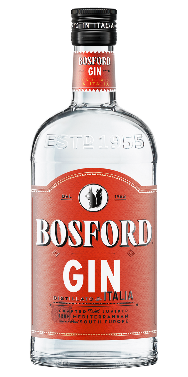 Изображение товара Джин Bosford 0.7л London Dry Gin Италия качественный можжевеловый аромат