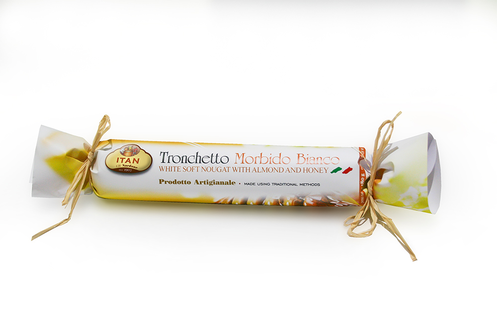 Нуга Itan мягкая с миндалем и медом, 180г