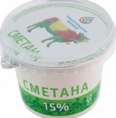 Сметана Чебаркульское молоко 15%, 250г