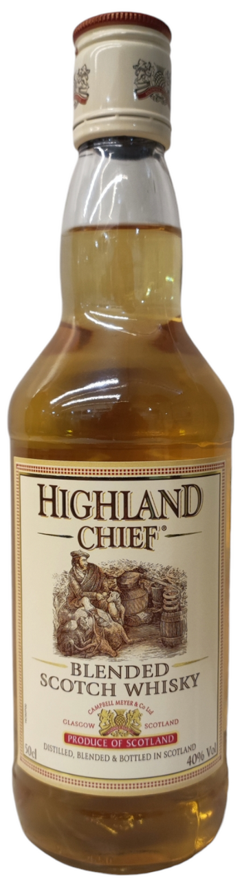 Изображение товара Виски шотландский Highland Chief купажированный, 0.5л