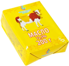 Масло сливочное Из Чебаркуля! Чебаркульское молоко 72.5%, 200г