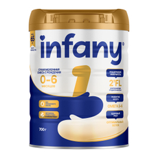 Смесь молочная детская Infany 1 с рождения, 700г