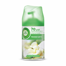 Освежитель воздуха аэрозольный AirWick Freshmatic Нежные цветы сменный баллон, 250мл