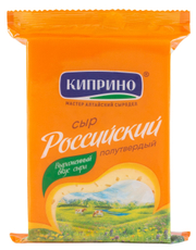 Сыр Киприно Российский кусок 50%, 180г
