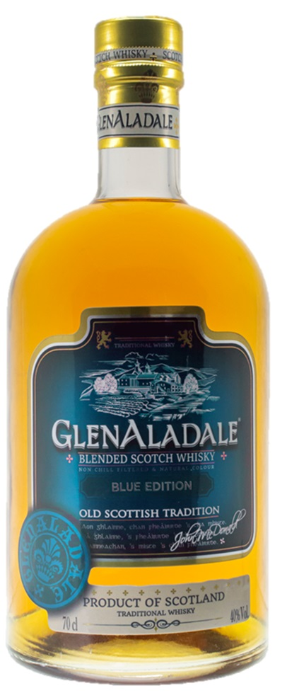 Виски Glenaladale Blue Edition Шотландский купажированный, 0.7л