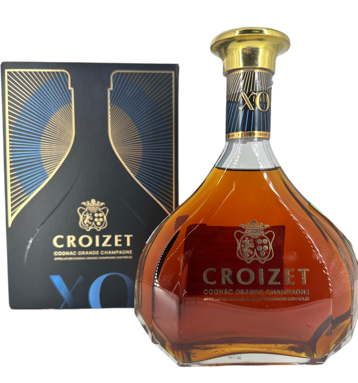 Коньяк Croiset ХО в подарочной упаковке, 0.7л