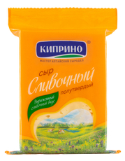 Сыр Киприно Сливочный кусок 50%, 180г