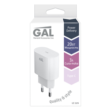 Устройство зарядное GAL UC-5219 PD 20W сетевое