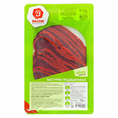 Бастурма Bacon Традиционная нарезка, 70г