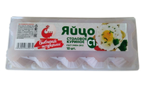 Яйца куриные Птицефабрика Любинская С1 ГОСТ, 10шт