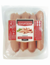 Сосиски Ангарский мясокомбинат Молочные, 320г