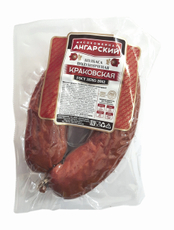Колбаса Ангарский мясокомбинат Краковская полукопченая, 400г