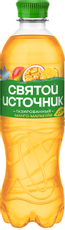 Вода Святой Источник с соком манго и маракуйи газированная, 500мл