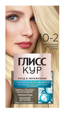 Краска для волос Глисс Кур 10.2 Натуральный холодный блонд, 170г