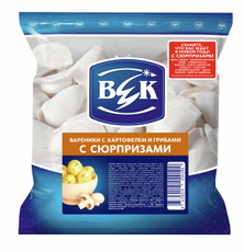 Вареники Век с картофелем и грибами с сюрпризами, 400г