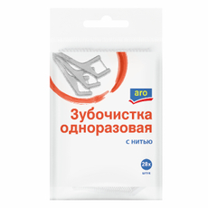 aro Зубочистка с нитью, 28шт