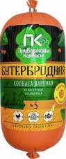 Колбаса Приволжские колбасы Бутербродная вареная, 500г