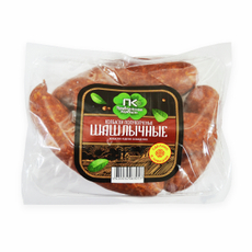 Колбаски Приволжские колбасы Шашлычные полукопченые, ~700г