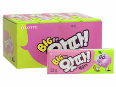 Жевательная резинка Lotte Whatta Peach, 23г x 16 шт