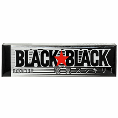 Жевательная резинка Lotte Black Black, 26г