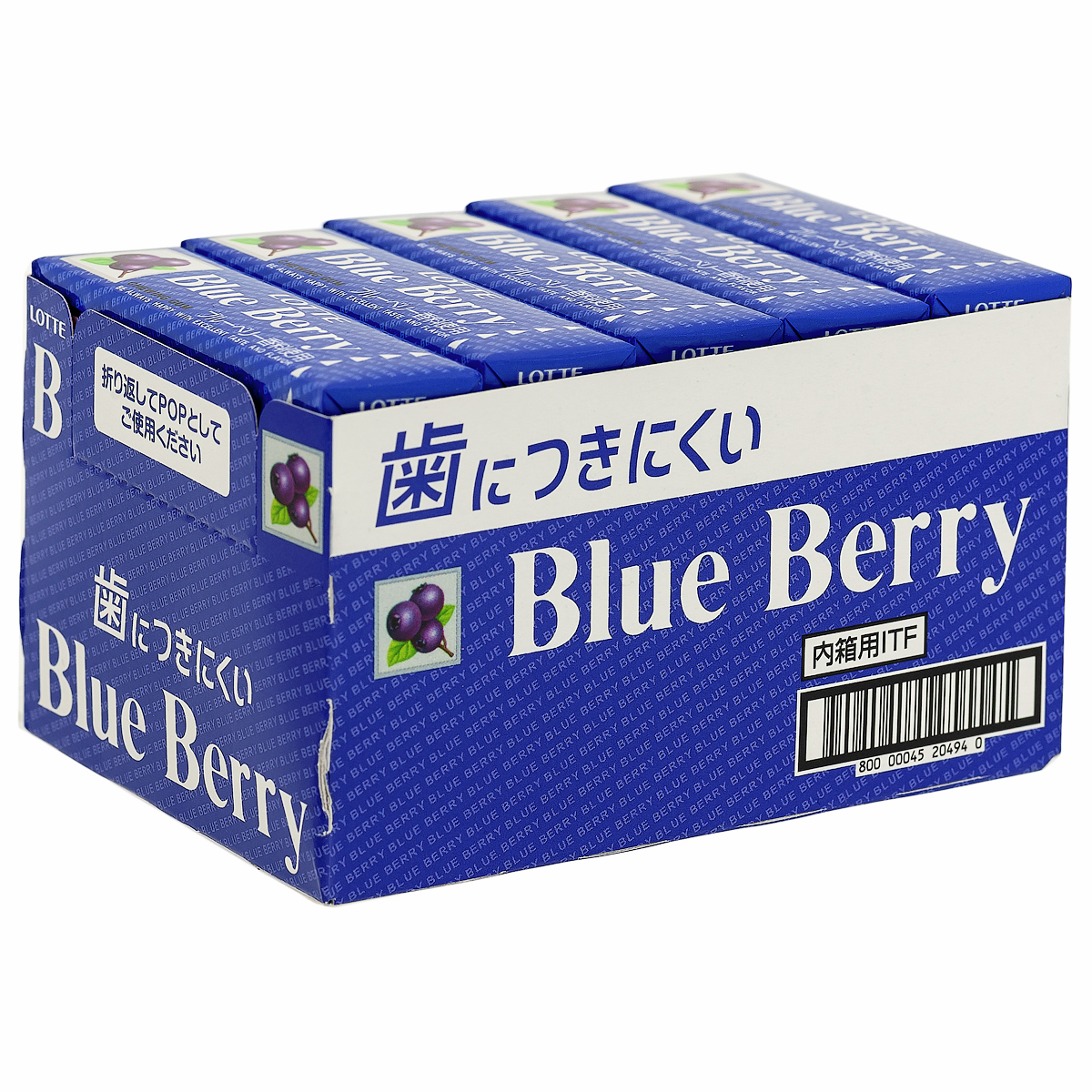 Жевательная резинка Lotte Blue Berry, 26г x 15 шт