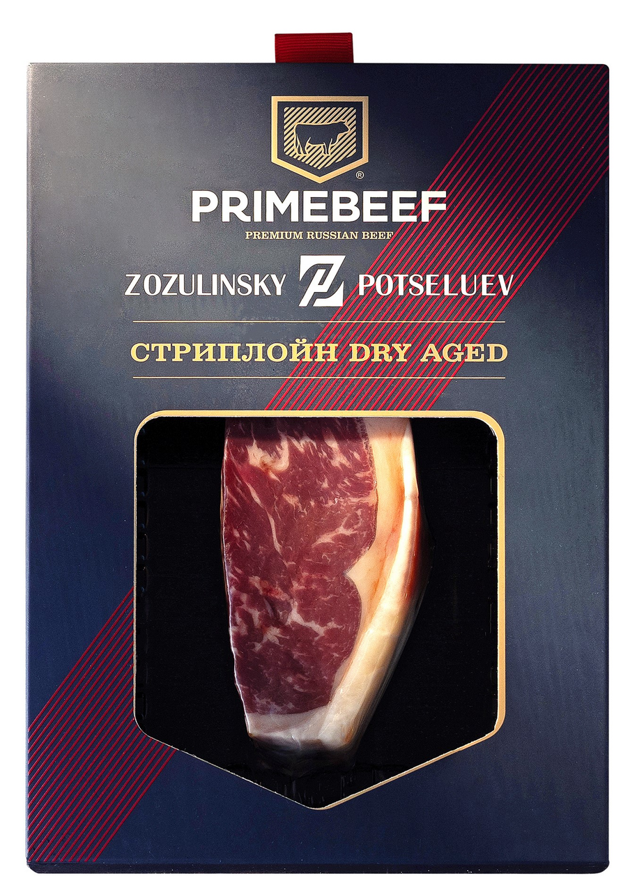 Стейк Primebeef Dry Aged Стриплойн охлажденный, 300г