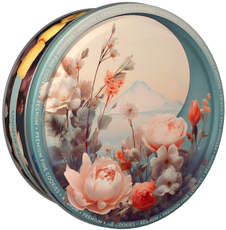 Печенье сдобное Regnum Весенние цветы, 400г