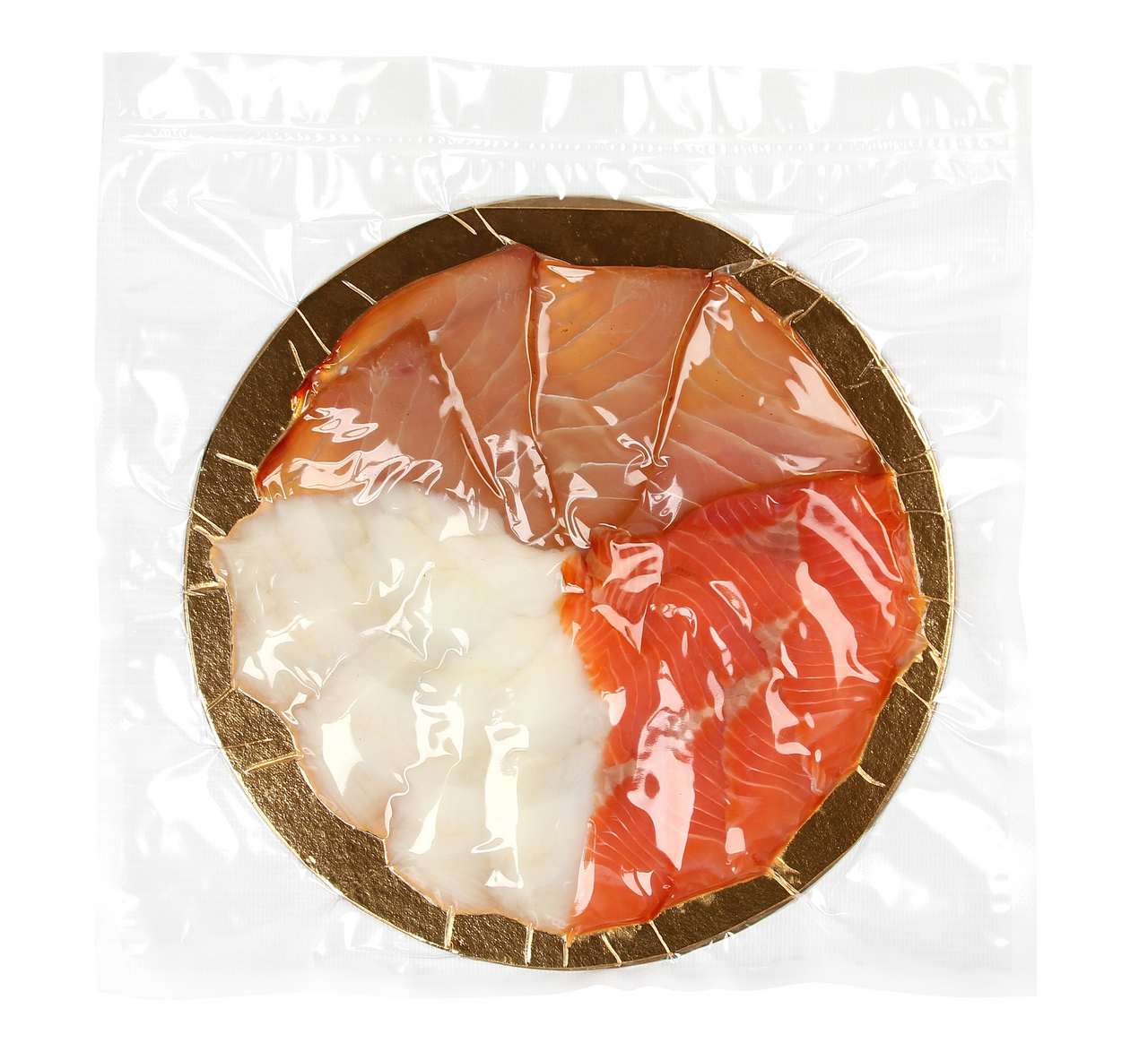 Изображение товара Ассорти Экстра Фиш холодного копчения с палтусом и форелью 250г