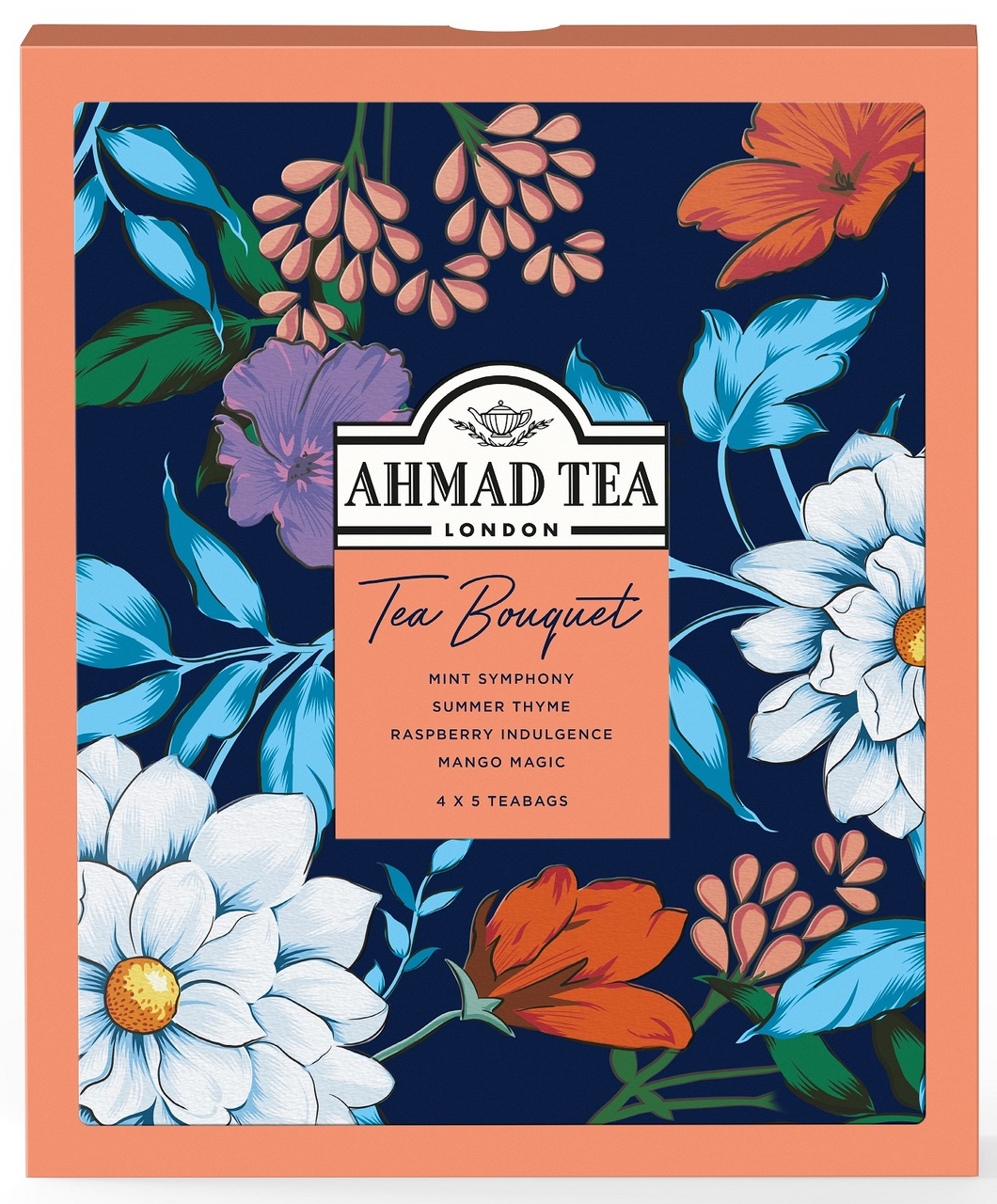 Чай подарочный Ahmad Tea Чайный букет ассорти 4 вкуса, 31.5г