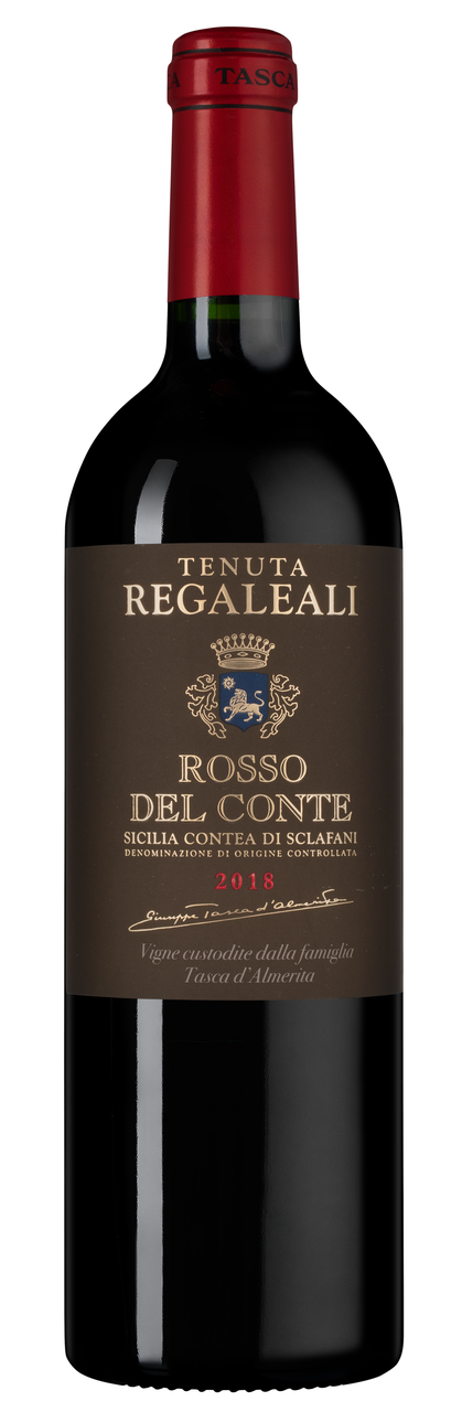Вино Tasca d'Almerita Rosso del Conte красное сухое, 0.75л купить по ...