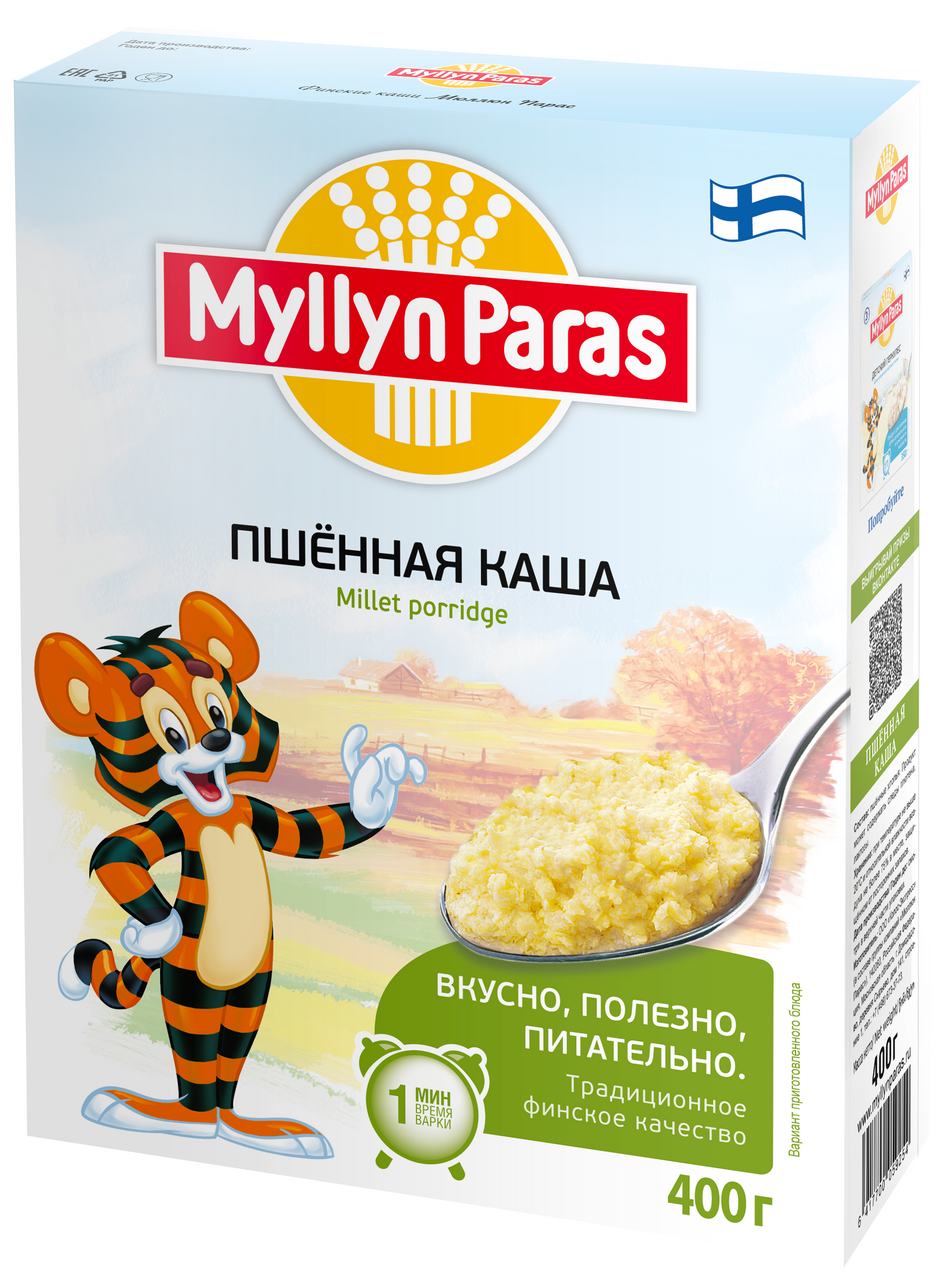 Каша Myllyn Paras пшенная, 400г