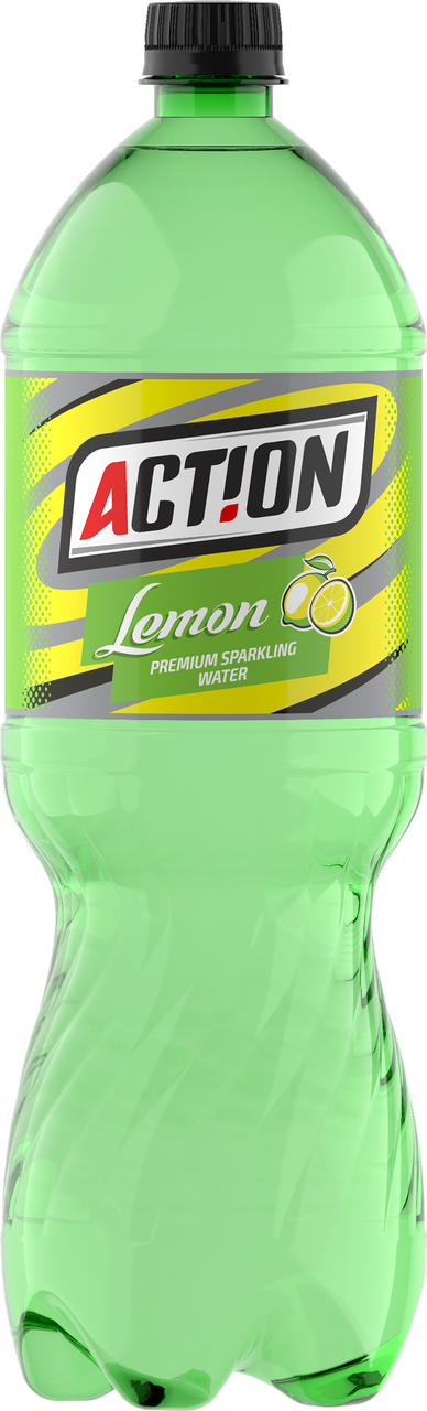 Напиток Action Lemon газированный, 2л