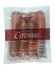 Сосиски Сургутский МК Сочные, 470г