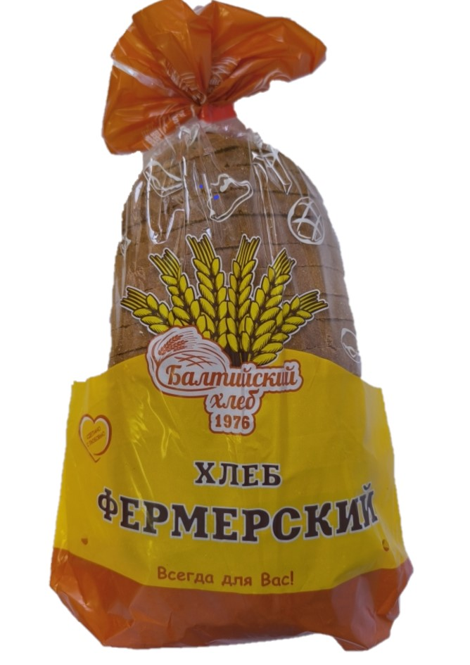 Хлеб Балтийский хлеб Фермерский нарезной, 450г