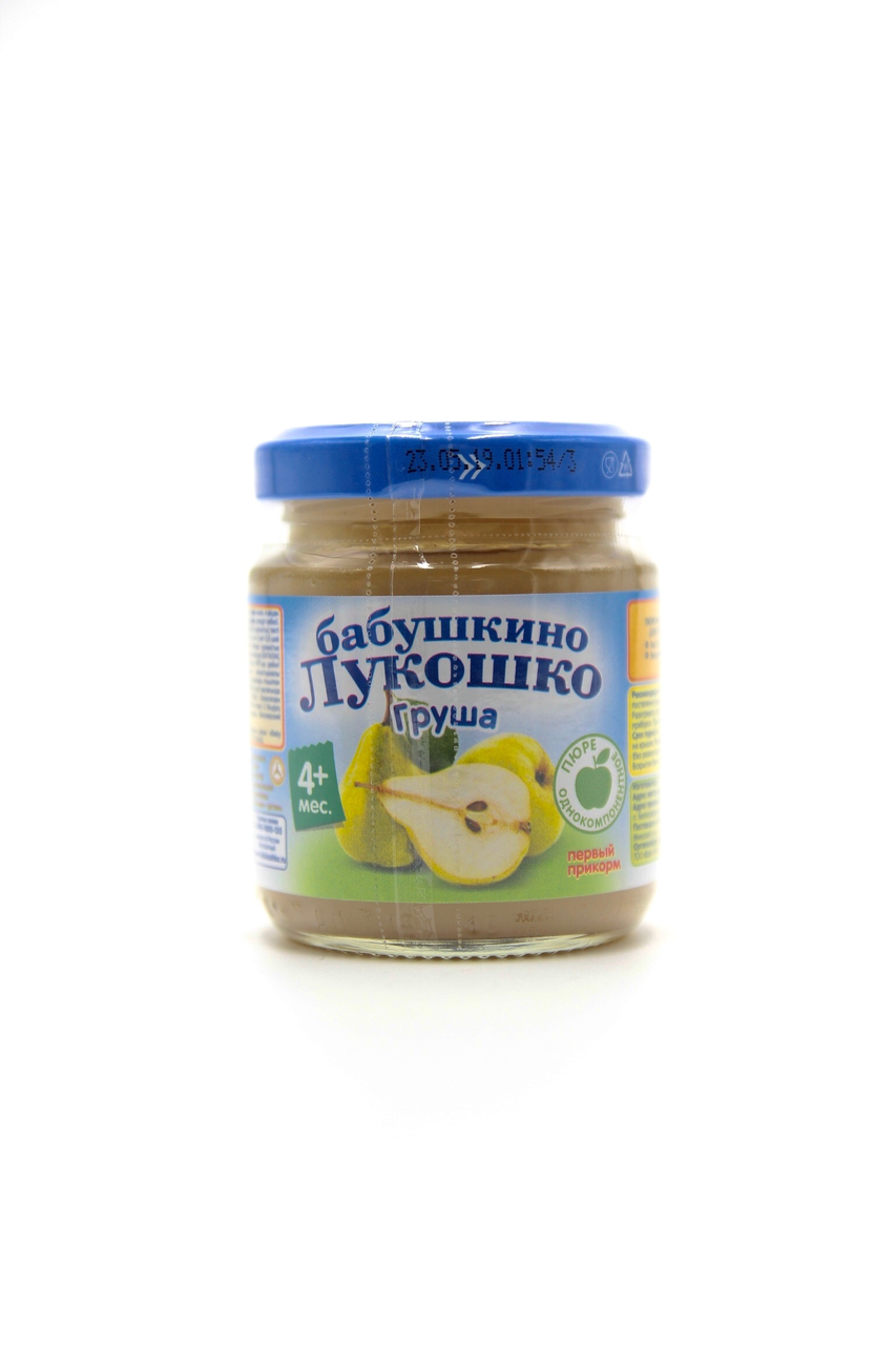 Пюре БАБУШКИНО ЛУКОШКО Груша, 100г купить с доставкой на дом, цены в ...