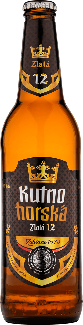 Изображение товара Пиво Kutno Horska Zlata 12, 0.5л
