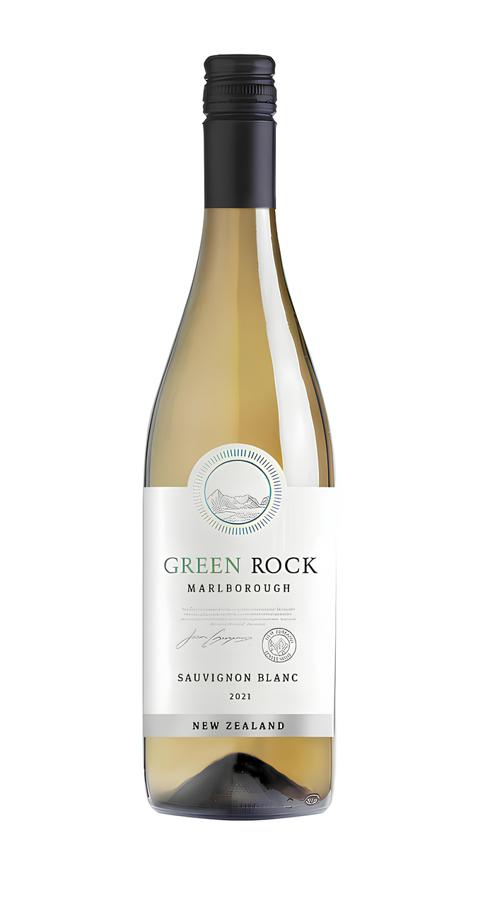 Вино Green Rock Sauvignon Blanc белое полусухое, 0.75л