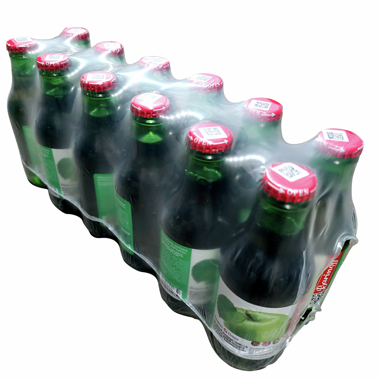 Сок Баринофф яблочный, 250мл x 12 шт