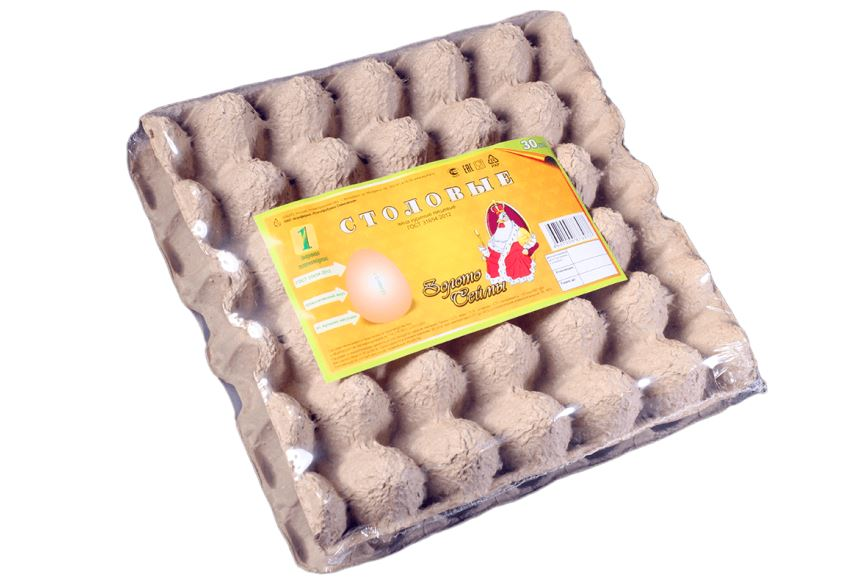 Яйцо куриное Золото сеймы столовое С1, 30шт