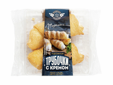 Пирожное Тортьяна Трубочки с кремом, 150г