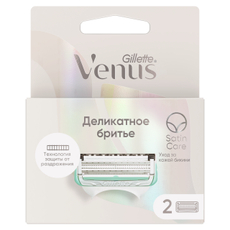 Кассеты сменные Gillette Venus Satin Care, 2шт