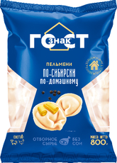 Пельмени ГОСТ Знак По-сибирски по-домашнему, 800г