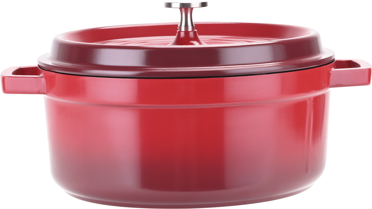 Изображение товара Кастрюля Red литая алюминий 2.43л 20 см с тефлоновым покрытием и индукционным дном