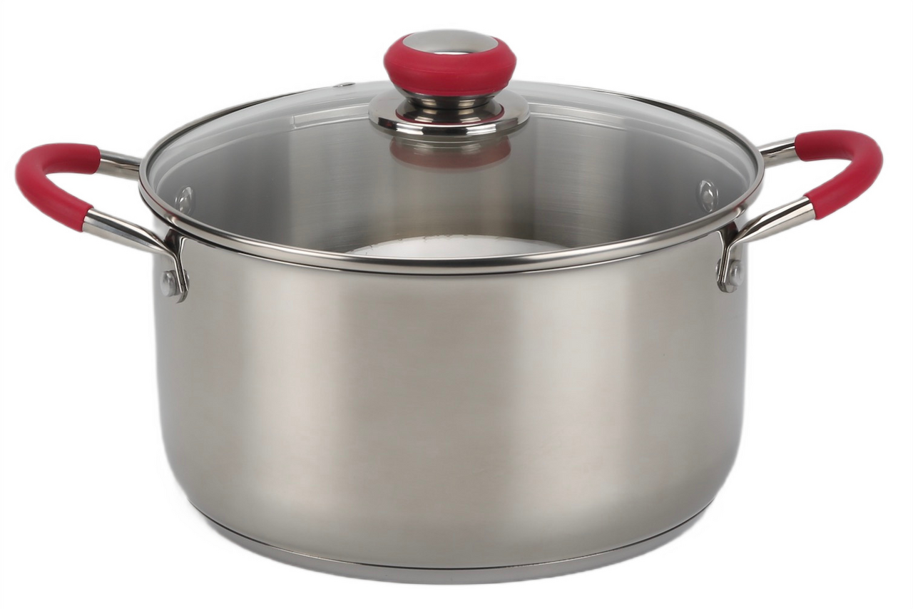 Изображение товара Кастрюля Tarrington House Red Design 20см 2,9л нержавеющая сталь с крышкой