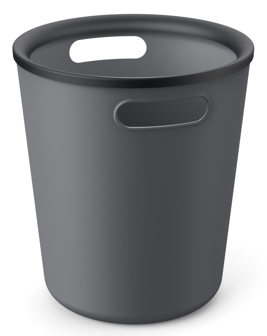 Корзина для мусора Ambient Folk графит, 10л