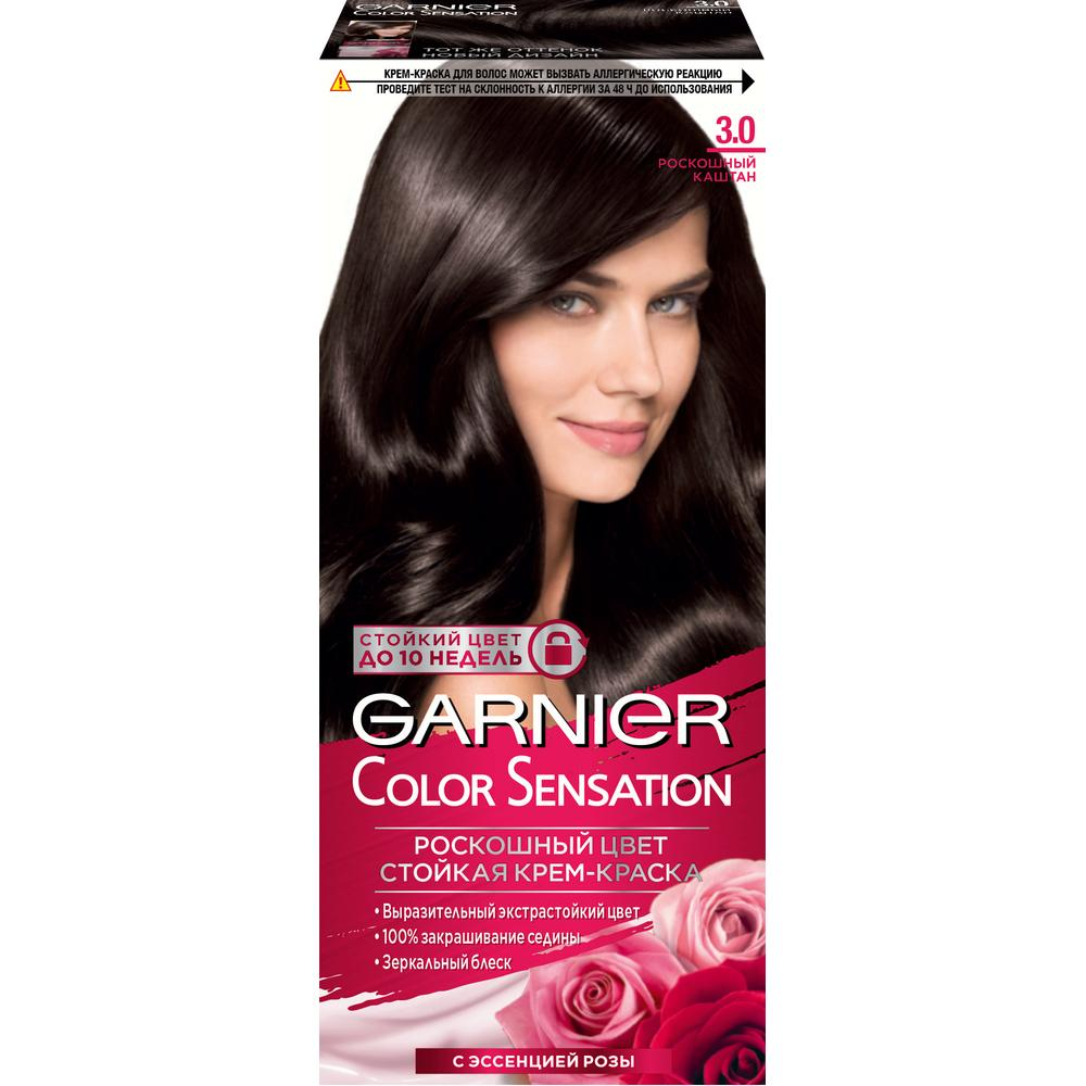 Крем-краска для волос Garnier Color Sensation Роскошный цвет 3.0 ...