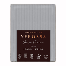 Простыня Verossa Silver Moon страйп-сатин, 200 x 220см